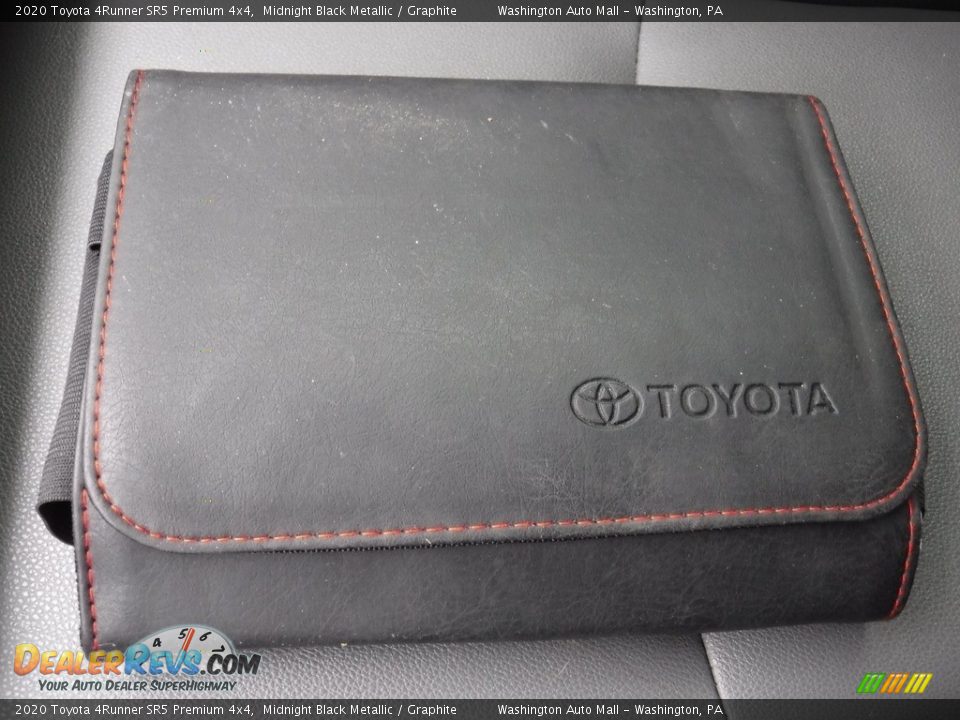 2020 Toyota 4Runner SR5 Premium 4x4 Midnight Black Metallic / Graphite Photo #27