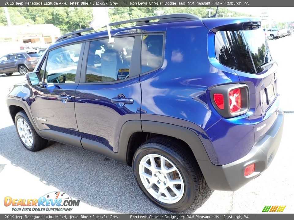 2019 Jeep Renegade Latitude 4x4 Jetset Blue / Black/Ski Grey Photo #3