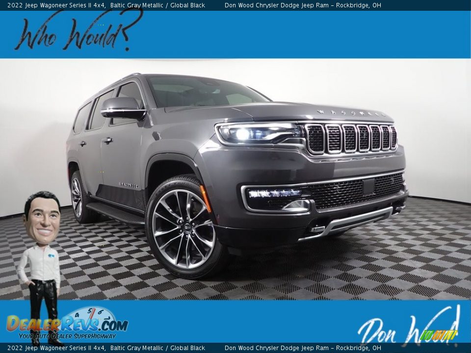 2022 Jeep Wagoneer Series II 4x4 Baltic Gray Metallic / Global Black Photo #1