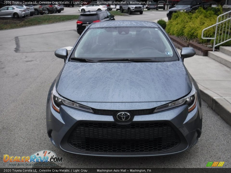 2020 Toyota Corolla LE Celestite Gray Metallic / Light Gray Photo #11