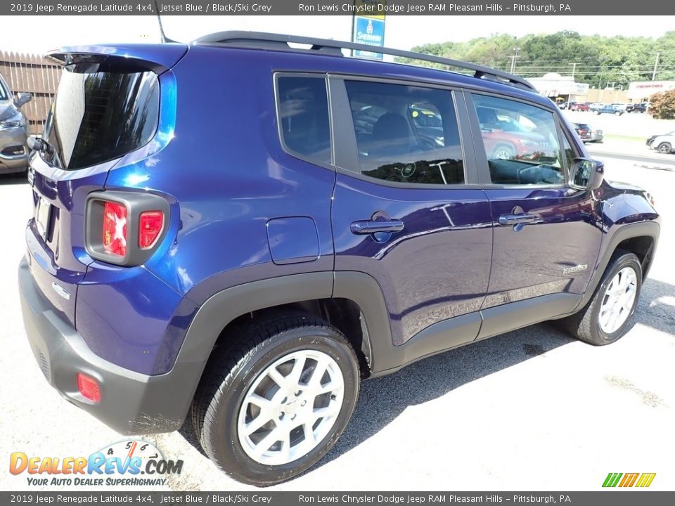 2019 Jeep Renegade Latitude 4x4 Jetset Blue / Black/Ski Grey Photo #6