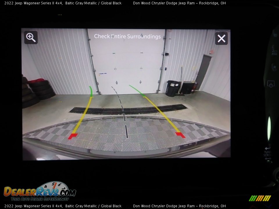 2022 Jeep Wagoneer Series II 4x4 Baltic Gray Metallic / Global Black Photo #5