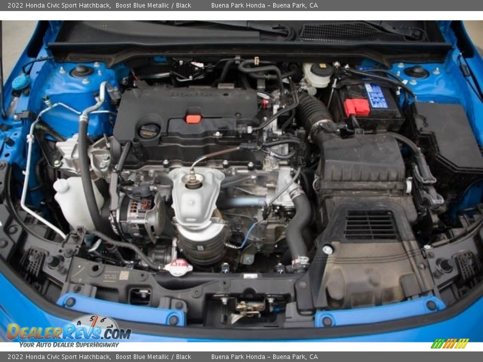 2022 Honda Civic Sport Hatchback 2.0 Liter DOHC 16-Valve i-VTEC 4 Cylinder Engine Photo #9