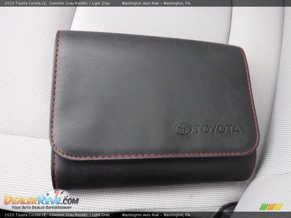 2020 Toyota Corolla LE Celestite Gray Metallic / Light Gray Photo #27