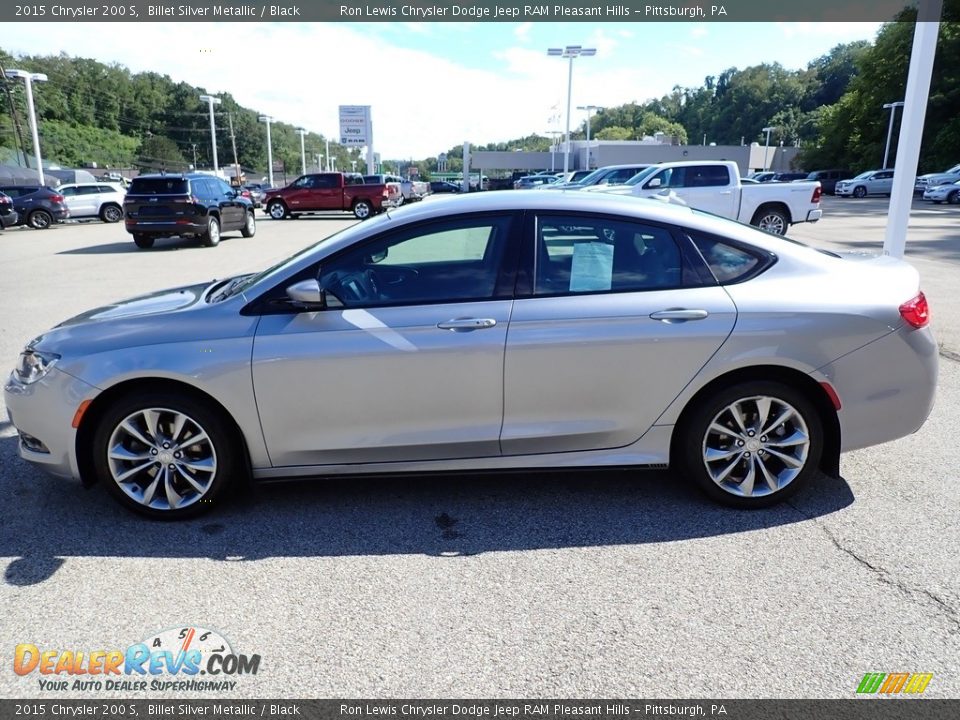 2015 Chrysler 200 S Billet Silver Metallic / Black Photo #2