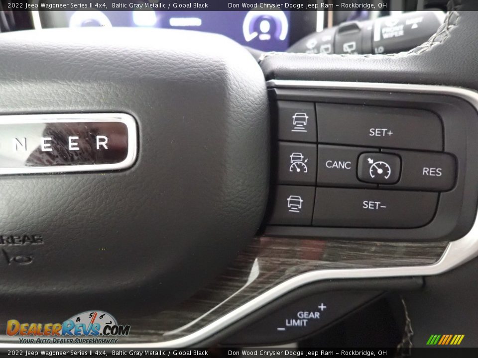2022 Jeep Wagoneer Series II 4x4 Baltic Gray Metallic / Global Black Photo #24