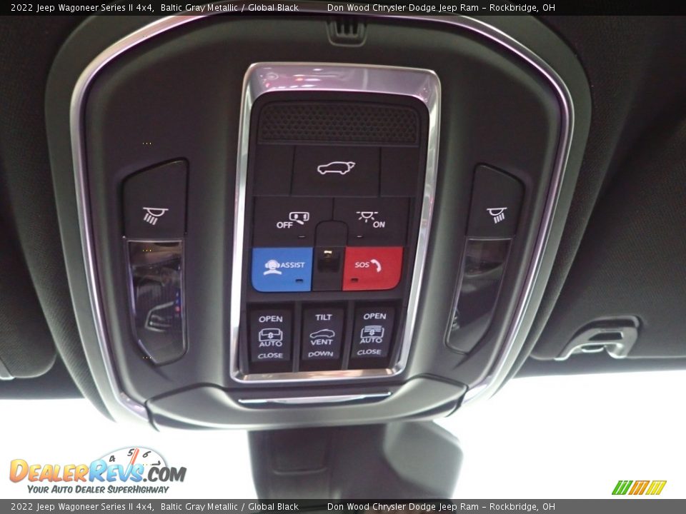2022 Jeep Wagoneer Series II 4x4 Baltic Gray Metallic / Global Black Photo #25