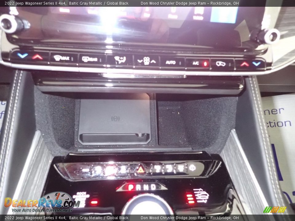 2022 Jeep Wagoneer Series II 4x4 Baltic Gray Metallic / Global Black Photo #26