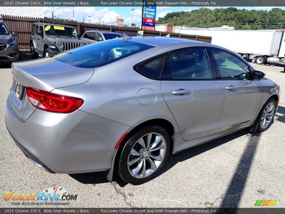 2015 Chrysler 200 S Billet Silver Metallic / Black Photo #6