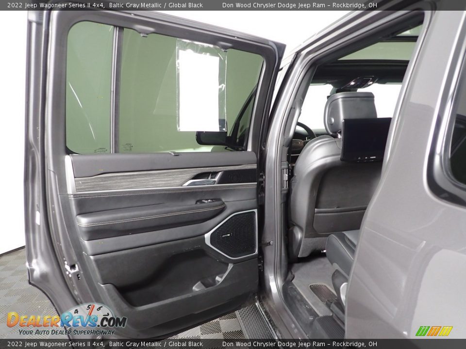 2022 Jeep Wagoneer Series II 4x4 Baltic Gray Metallic / Global Black Photo #29