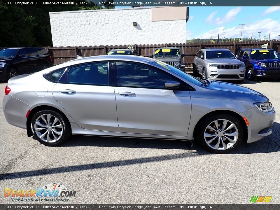 2015 Chrysler 200 S Billet Silver Metallic / Black Photo #7