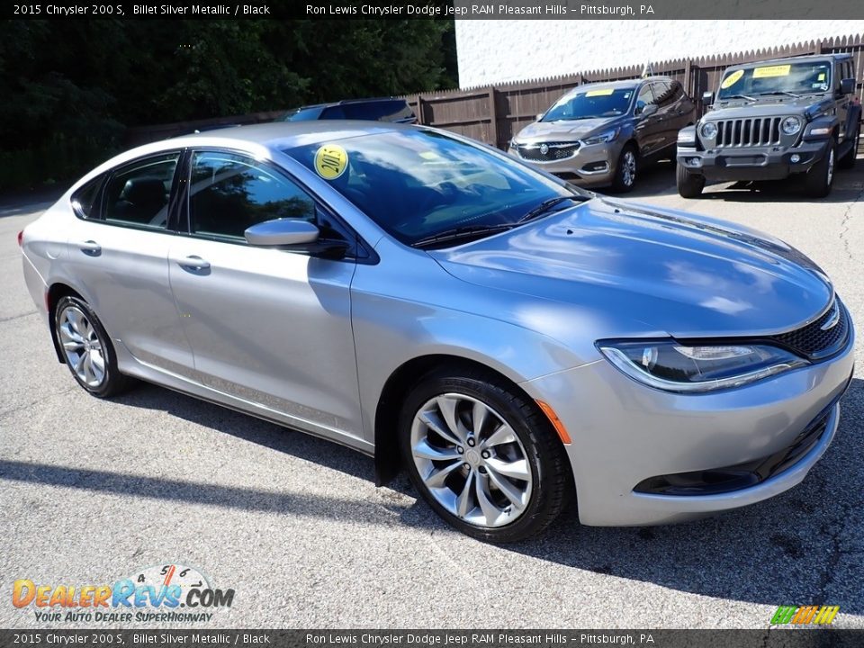 2015 Chrysler 200 S Billet Silver Metallic / Black Photo #8