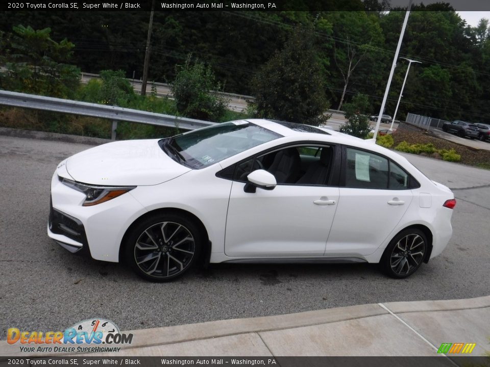 2020 Toyota Corolla SE Super White / Black Photo #12