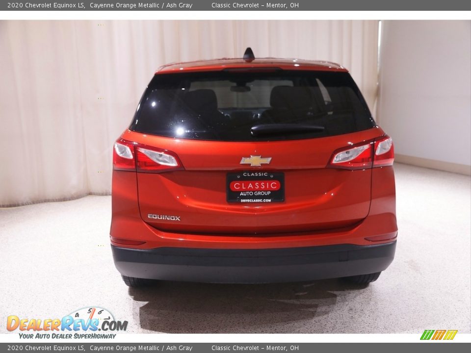 2020 Chevrolet Equinox LS Cayenne Orange Metallic / Ash Gray Photo #18