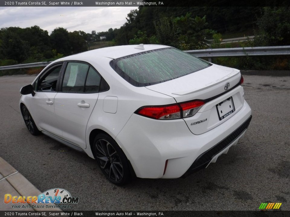 2020 Toyota Corolla SE Super White / Black Photo #13