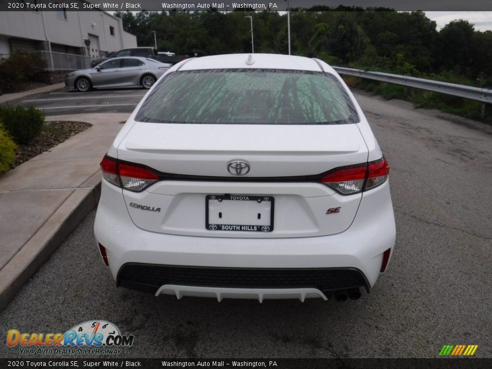 2020 Toyota Corolla SE Super White / Black Photo #14