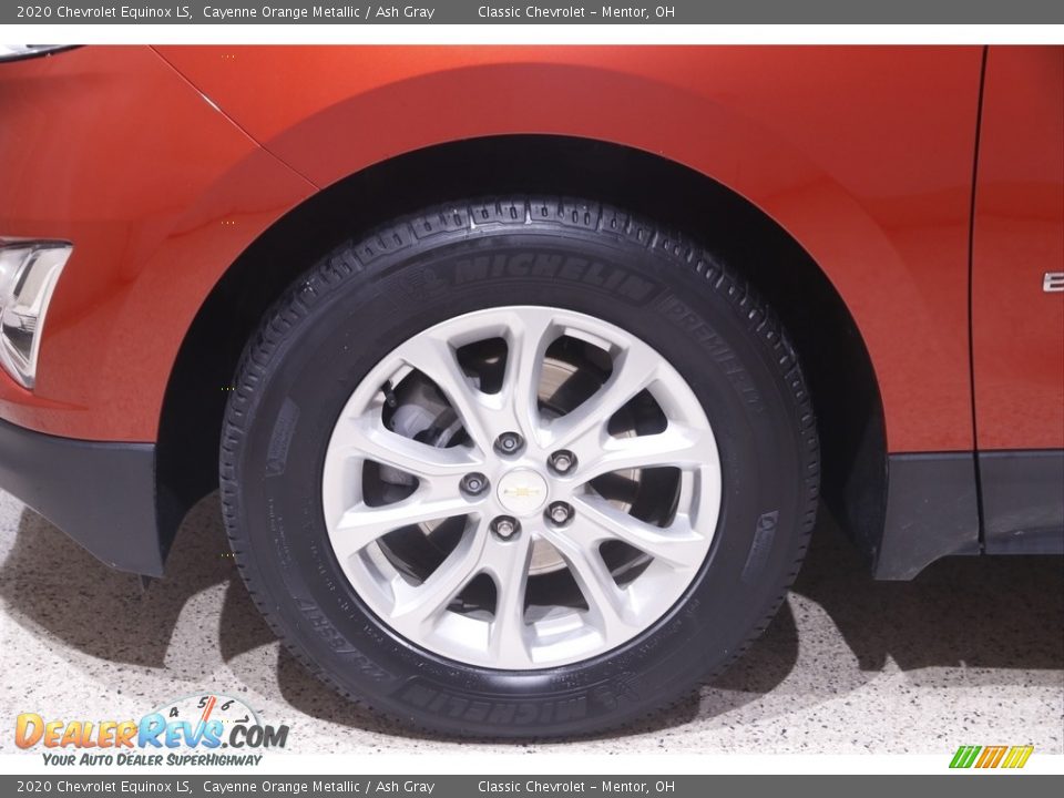 2020 Chevrolet Equinox LS Cayenne Orange Metallic / Ash Gray Photo #20