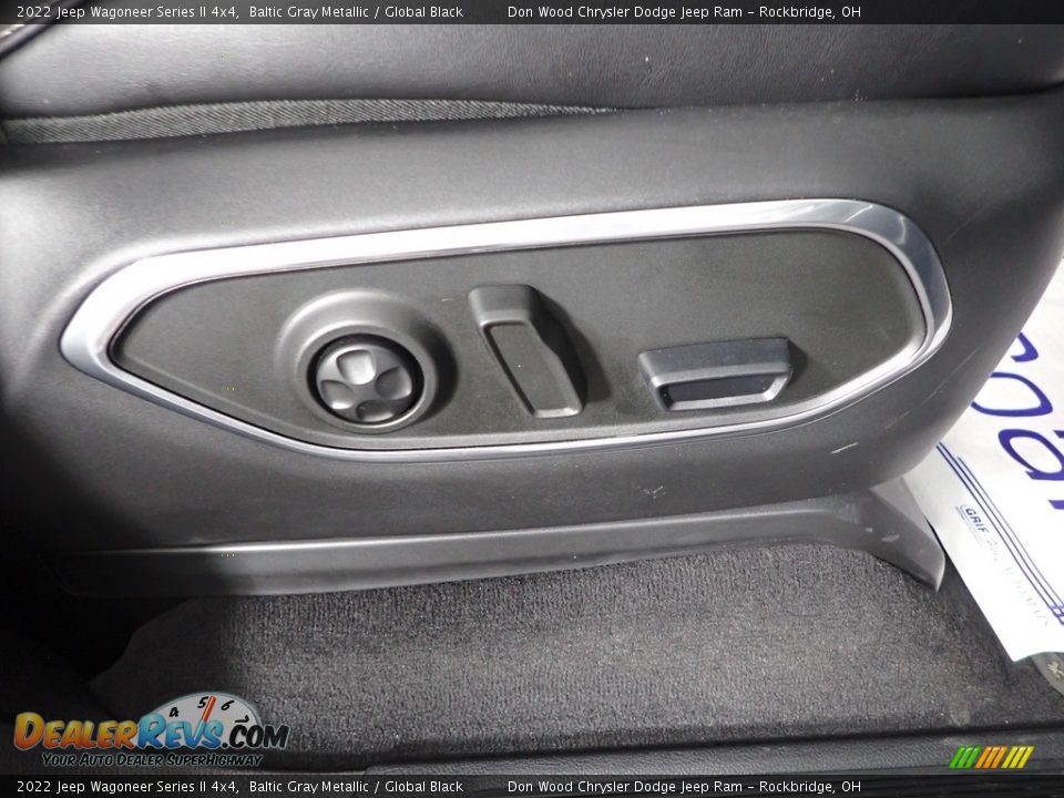 2022 Jeep Wagoneer Series II 4x4 Baltic Gray Metallic / Global Black Photo #36