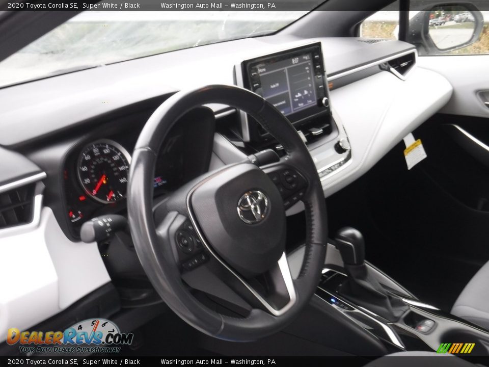 2020 Toyota Corolla SE Super White / Black Photo #17