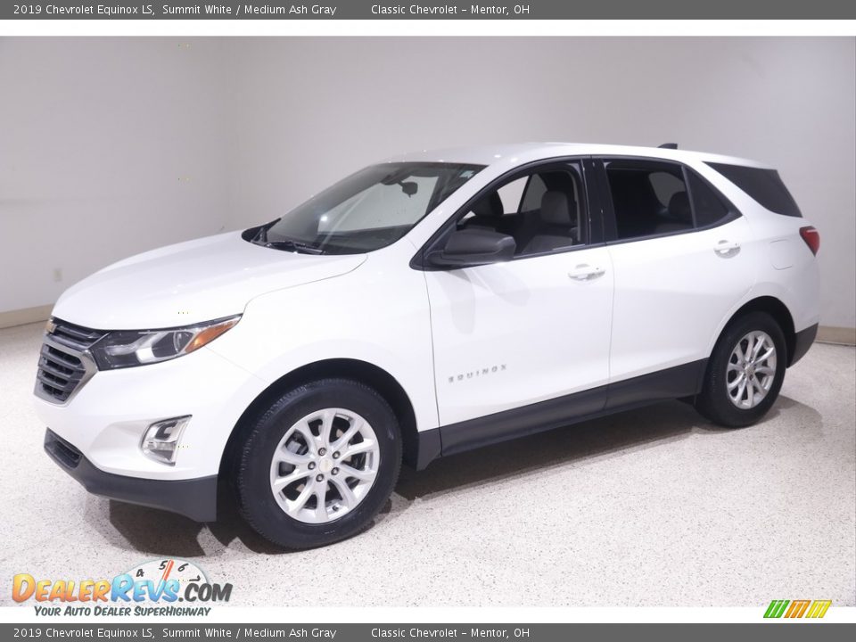 2019 Chevrolet Equinox LS Summit White / Medium Ash Gray Photo #3