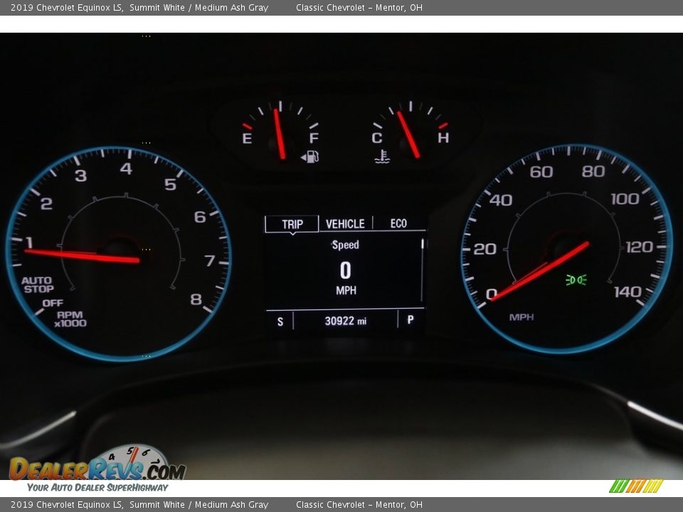 2019 Chevrolet Equinox LS Summit White / Medium Ash Gray Photo #8