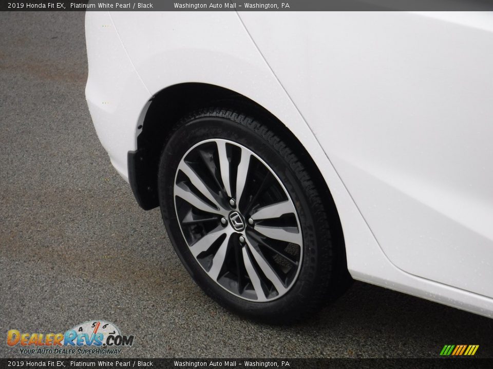 2019 Honda Fit EX Platinum White Pearl / Black Photo #4