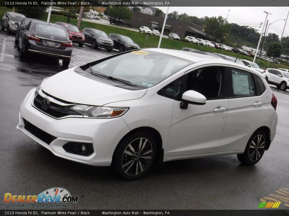 2019 Honda Fit EX Platinum White Pearl / Black Photo #6