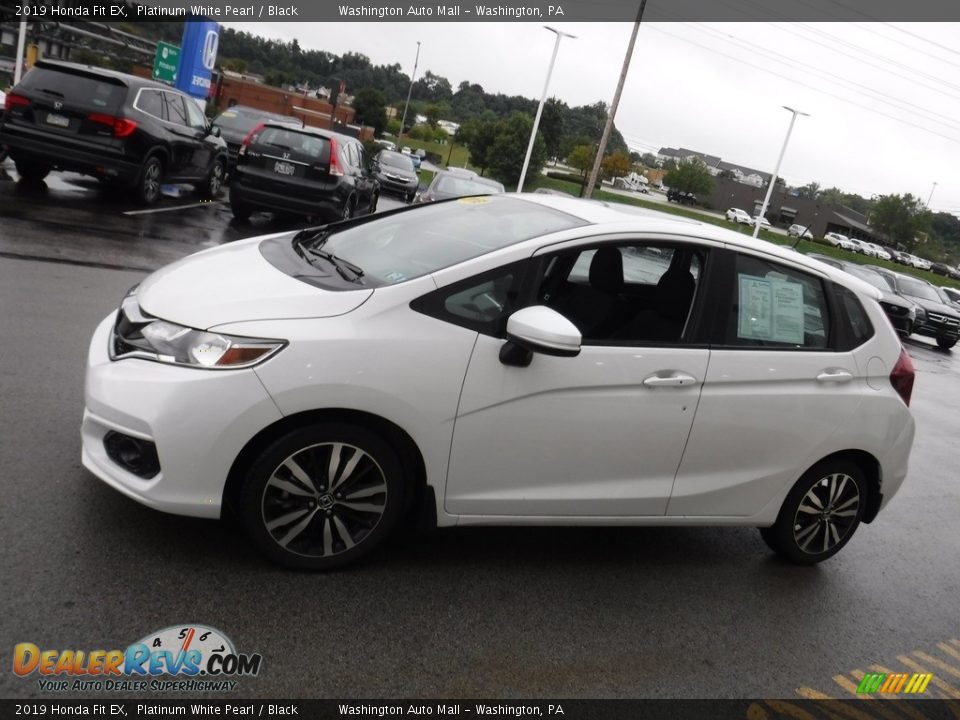 2019 Honda Fit EX Platinum White Pearl / Black Photo #7