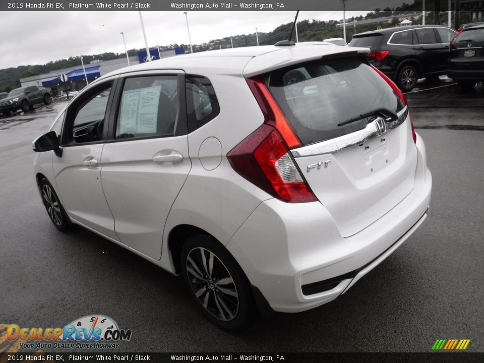 2019 Honda Fit EX Platinum White Pearl / Black Photo #8