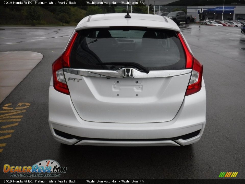 2019 Honda Fit EX Platinum White Pearl / Black Photo #9