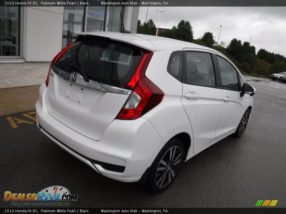 2019 Honda Fit EX Platinum White Pearl / Black Photo #10