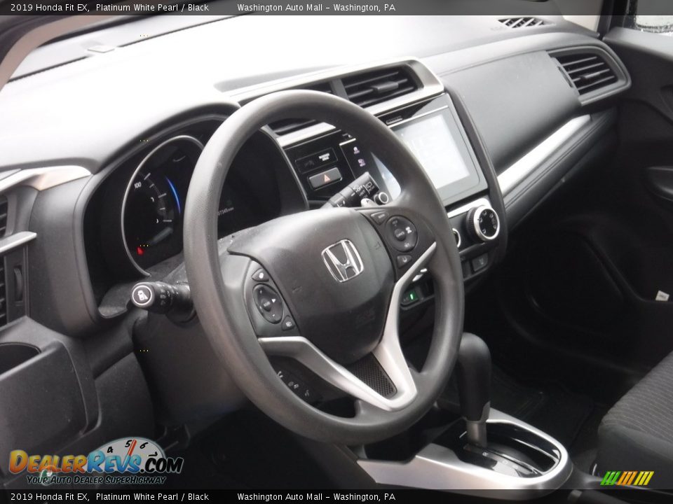 2019 Honda Fit EX Platinum White Pearl / Black Photo #12