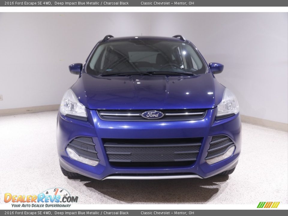 2016 Ford Escape SE 4WD Deep Impact Blue Metallic / Charcoal Black Photo #2