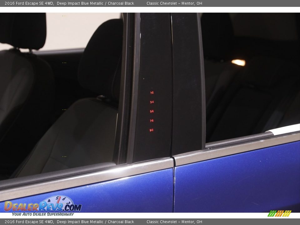 2016 Ford Escape SE 4WD Deep Impact Blue Metallic / Charcoal Black Photo #4