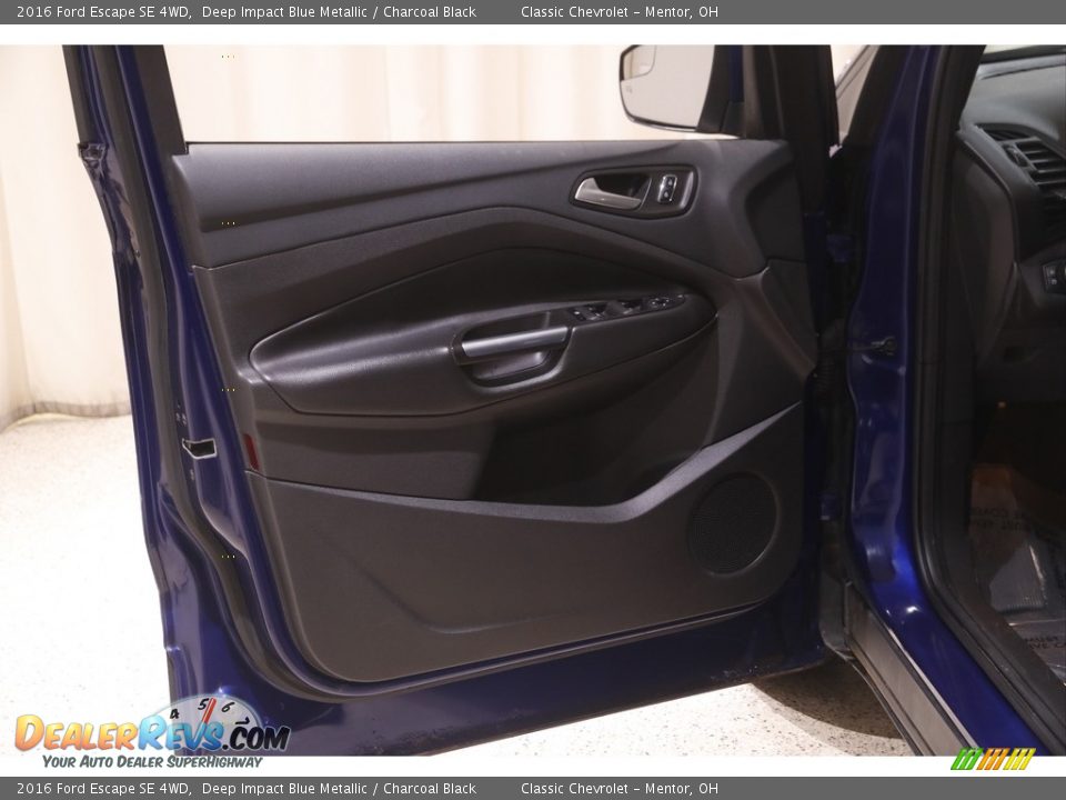 2016 Ford Escape SE 4WD Deep Impact Blue Metallic / Charcoal Black Photo #5
