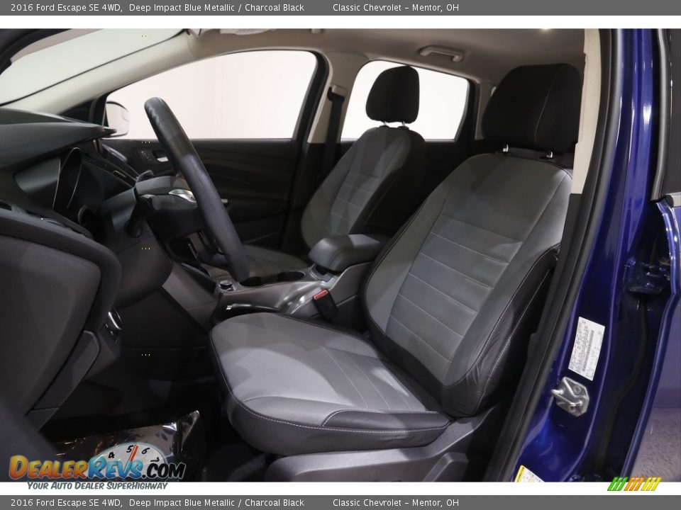 2016 Ford Escape SE 4WD Deep Impact Blue Metallic / Charcoal Black Photo #6