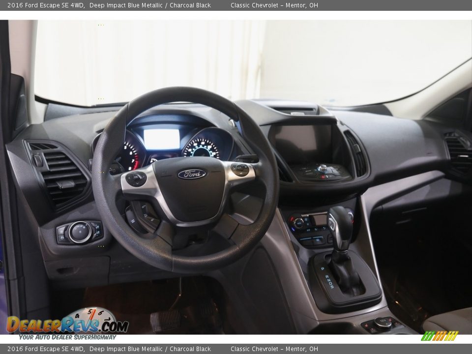 2016 Ford Escape SE 4WD Deep Impact Blue Metallic / Charcoal Black Photo #7