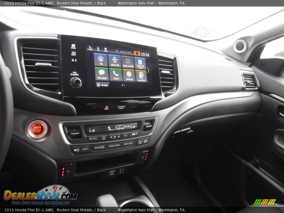 2019 Honda Pilot EX-L AWD Modern Steel Metallic / Black Photo #19