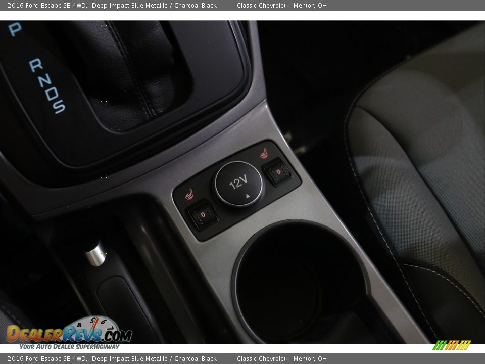 2016 Ford Escape SE 4WD Deep Impact Blue Metallic / Charcoal Black Photo #16