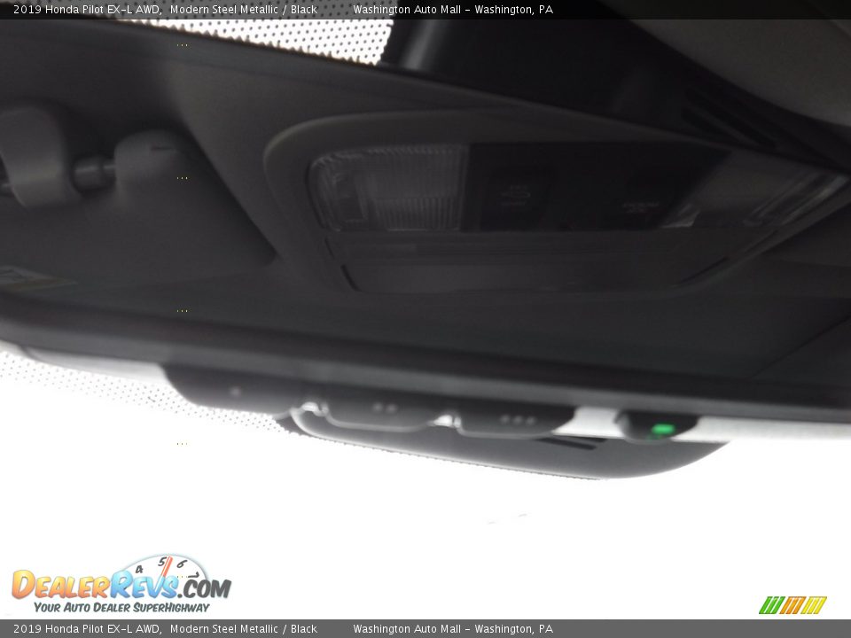2019 Honda Pilot EX-L AWD Modern Steel Metallic / Black Photo #24