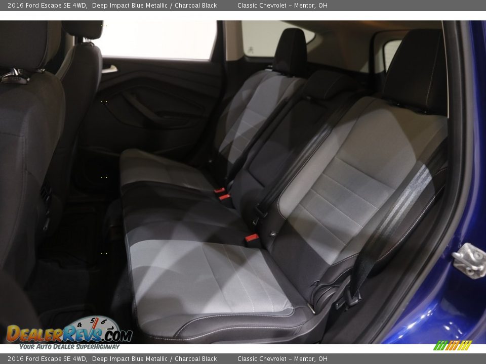 2016 Ford Escape SE 4WD Deep Impact Blue Metallic / Charcoal Black Photo #19