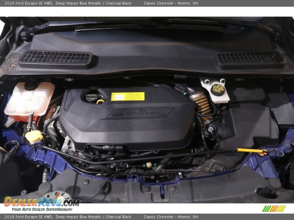 2016 Ford Escape SE 4WD Deep Impact Blue Metallic / Charcoal Black Photo #21