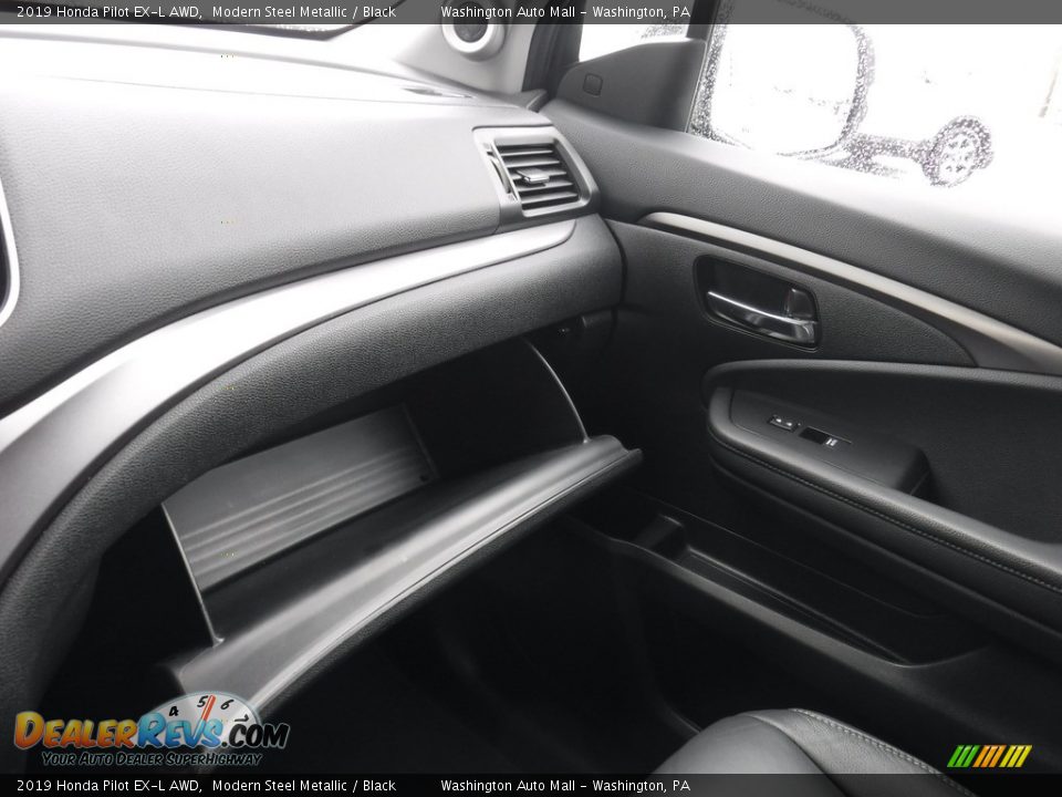 2019 Honda Pilot EX-L AWD Modern Steel Metallic / Black Photo #29