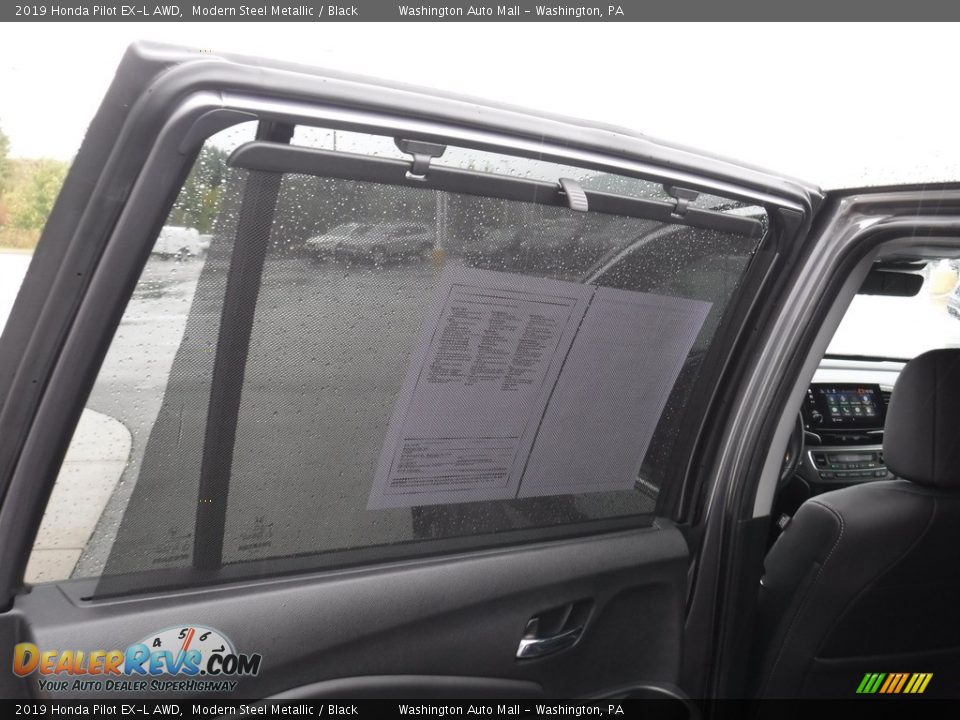 2019 Honda Pilot EX-L AWD Modern Steel Metallic / Black Photo #31