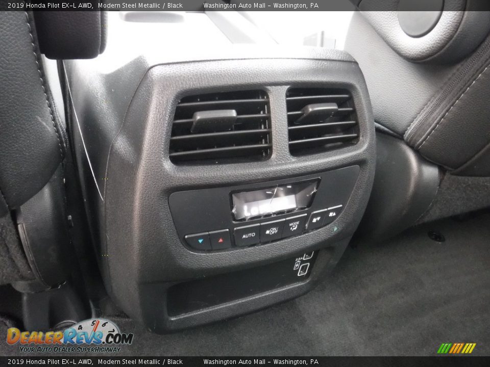 2019 Honda Pilot EX-L AWD Modern Steel Metallic / Black Photo #32