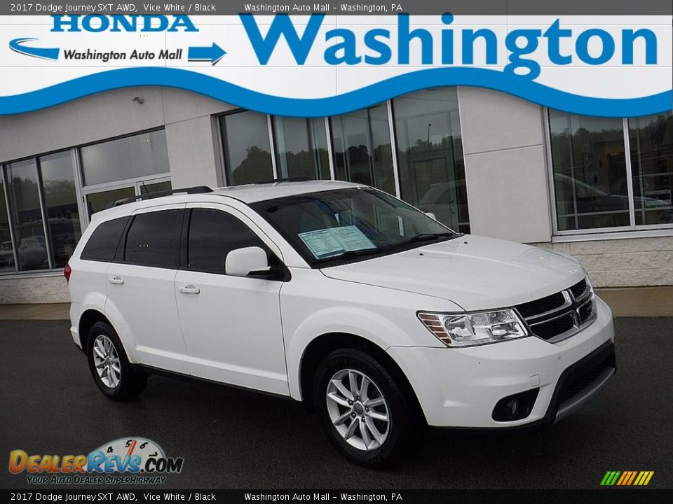 2017 Dodge Journey SXT AWD Vice White / Black Photo #1