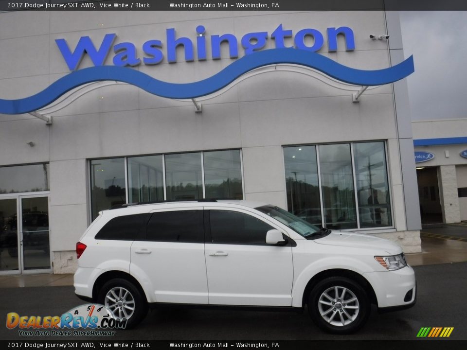 2017 Dodge Journey SXT AWD Vice White / Black Photo #2