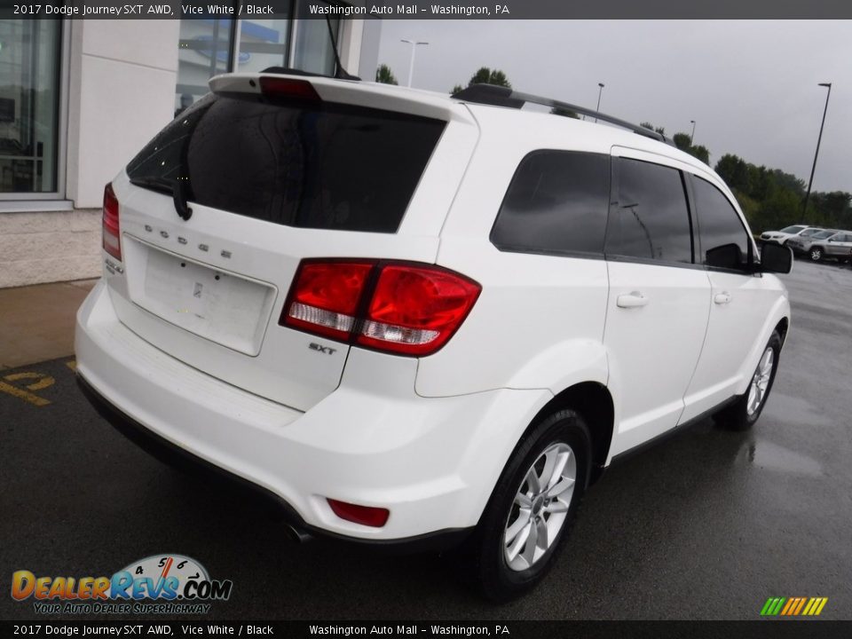 2017 Dodge Journey SXT AWD Vice White / Black Photo #9