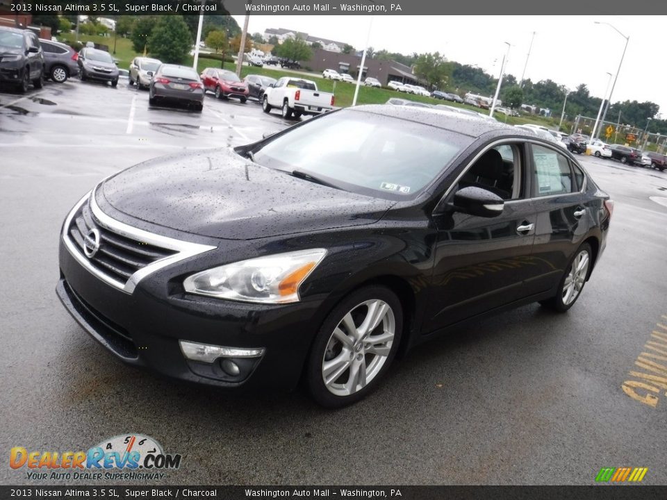 2013 Nissan Altima 3.5 SL Super Black / Charcoal Photo #6