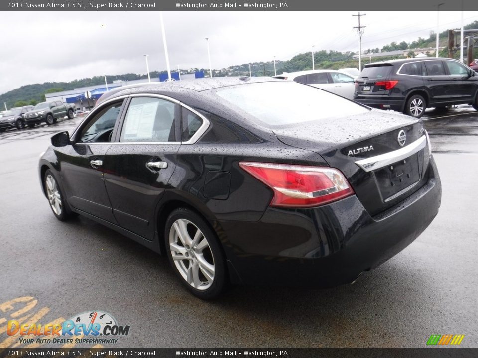 2013 Nissan Altima 3.5 SL Super Black / Charcoal Photo #8